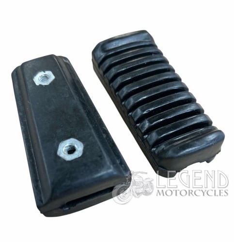 Kawasaki rear footrest rubbers - kawasaki,