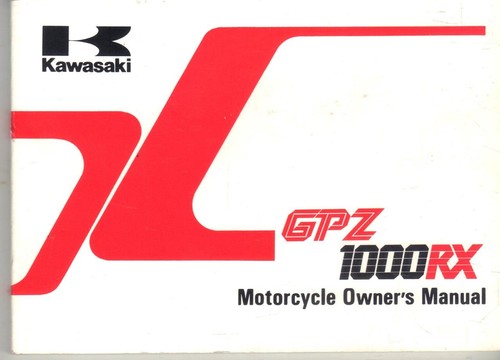 Kawasaki gpz1000 zx1000 a3 - kawasaki, rx,zx1000