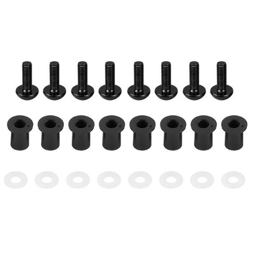 Screen bolt nuts black for - black,