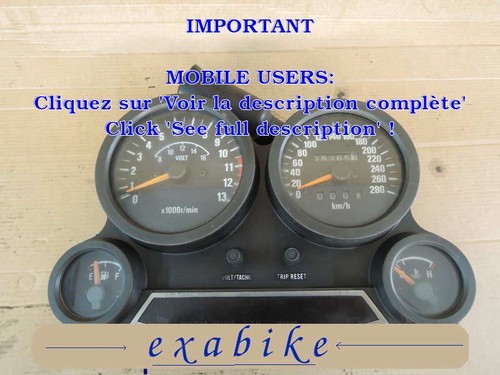 Dashboard for kawasaki 1000 - 1000, rx