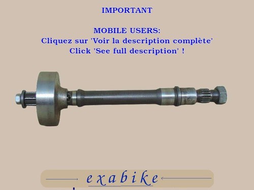 Crankshaft for kawasaki - for,